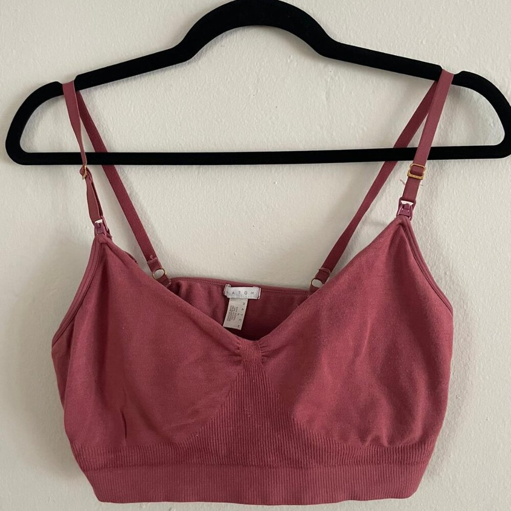Hatch Essential Nursing and Pumping bra, Rose Mauve, M